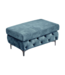 Invicta Interior Kruk MODERN BAROCK 95cm fluweel petrol