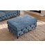 Invicta Interior Kruk MODERN BAROCK 95cm fluweel petrol