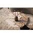 Invicta Interior Coffee table DANCING RINGS 80-135cm round rotatable pandora ceramic matte gold rings