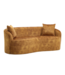 Invicta Interior Sofa ELEMENTAL 180cm 2-zitter fluweel mosterdgeel