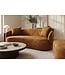 Invicta Interior Sofa ELEMENTAL 180cm 2-zitter fluweel mosterdgeel
