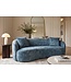Invicta Interior Fluwelen Tweezitsbank ELEMENTAL 180cm petrol