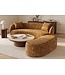 Invicta Interior Opbergbank ELEMENTAL 120cm bekleed fluweel mosterdgeel