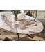 Invicta Interior Eettafel PANDORA 220cm ovaal keramiek brons