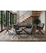 Invicta Interior Draaibare fauteuil PROMETHEUS roteerbaar 180° met armleuningen vogue velours fluweel grafietgrijs