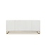 Invicta Interior Dressoir SCORPION 180cm 3D mangohout wit goud