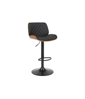 Invicta Interior Barkruk CHICAGO 360° 89-111cm essenfineer kunstleer zwart bruin