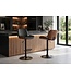 Invicta Interior Barkruk CHICAGO 360° 89-111cm essenfineer kunstleer zwart bruin