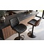 Invicta Interior Barkruk CHICAGO 360° 89-111cm essenfineer kunstleer zwart bruin