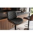 Invicta Interior Barkruk CHICAGO 360° 89-111cm essenfineer kunstleer zwart bruin