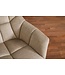 Invicta Interior Draaibare fauteuil PAPILLON roteerbaar 180° met armleuningen fluweel beige greige