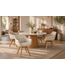 Invicta Interior Fauteuil THE DUTCH COMFORT 180° auto-return met armleuningen bouclé tweed zacht beige natuurlijk