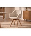 Invicta Interior Fauteuil THE DUTCH COMFORT 180° auto-return met armleuningen bouclé tweed zacht beige natuurlijk