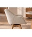 Invicta Interior Fauteuil THE DUTCH COMFORT 180° auto-return met armleuningen bouclé tweed zacht beige natuurlijk
