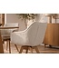 Invicta Interior Fauteuil THE DUTCH COMFORT 180° auto-return met armleuningen bouclé tweed zacht beige natuurlijk
