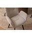 Invicta Interior Draaibare stoel BALTIC 360° met armleuningen bouclé tweed zacht taupe bruin