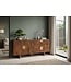 Invicta Interior Dressoir MADISON 180cm gestructureerd front mangohout bruin