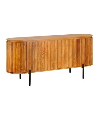 Invicta Interior Dressoir GATSBY 160cm retro stijl mangohout naturel