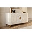 Invicta Interior Dressoir GOLDEN SUNSET 140cm 3D mangohout wit
