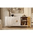 Invicta Interior Dressoir GOLDEN SUNSET 140cm 3D mangohout wit