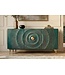 Invicta Interior Dressoir GOLDEN SUNSET 140cm 3D mangohout turquoise