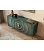 Invicta Interior Dressoir GOLDEN SUNSET 140cm 3D mangohout turquoise