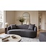 Invicta Interior Tweepersoonsbank ELEMENTAL 180cm fluweel grafiet grijs