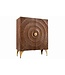Invicta Interior Highboard GOLDEN SUNSET 120cm 3D mangohout bruin