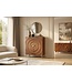 Invicta Interior Highboard GOLDEN SUNSET 120cm 3D mangohout bruin