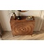 Invicta Interior Highboard GOLDEN SUNSET 120cm 3D mangohout bruin
