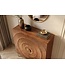 Invicta Interior Highboard GOLDEN SUNSET 120cm 3D mangohout bruin