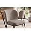 Invicta Interior Stoel LYON zwart metaal rek grijs-beige