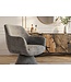 Invicta Interior Draaistoel AMBIENTO 180° auto-return met armleuningen chenille grijs