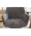 Invicta Interior Draaistoel AMBIENTO 180° auto-return met armleuningen chenille grijs