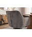Invicta Interior Draaistoel AMBIENTO 180° auto-return met armleuningen chenille grijs