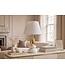 Invicta Interior Tafellamp STONES OF ZEN 45cm met verstelbare lampenkap wit goud