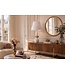 Invicta Interior Tafellamp STONES OF ZEN 70cm met verstelbare lampenkap wit goud