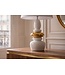 Invicta Interior Tafellamp STONES OF ZEN 70cm met verstelbare lampenkap wit goud