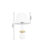 Invicta Interior Tafellamp STONES OF ZEN 70cm met verstelbare lampenkap wit goud