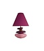 Invicta Interior Tafellamp STONES OF ECSTASY 60cm met verstelbare lampenkap roze goud