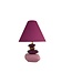 Invicta Interior Tafellamp STONES OF ECSTASY 60cm met verstelbare lampenkap roze goud