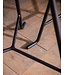 Wohnling bijzettafel set van 2 metaal goud/zwart design set tafels rond, woonkamer tafel bijzettafel modern, salontafel decoratieve tafel 2-delig, bloementafel woonkamer