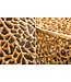 Invicta Interior Salontafel ABSTRACT LEAF 120cm goudkleurig - 38938