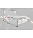 Invicta Interior Bed PARIS CHESTERFIELD 180x200cm fluweel grijs - 39992