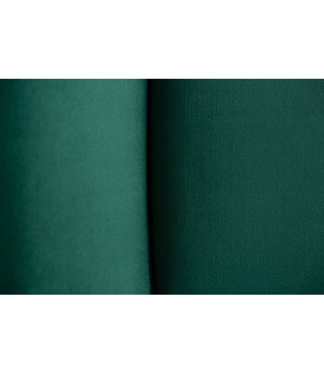 Invicta Interior Zitbank SCARLETT 90cm fluweel smaragdgroen - 40406