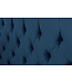 Invicta Interior Bed PARIS CHESTERFIELD 180x200cm fluweel donkerblauw - 40556