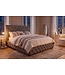 Invicta Interior Bed PARIS CHESTERFIELD 180x200cm linnen grijs - 41327