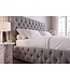Invicta Interior Bed PARIS CHESTERFIELD 180x200cm linnen grijs - 41327