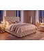 Invicta Interior Bed PARIS CHESTERFIELD 180x200cm linnen stof beige - 41328