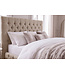 Invicta Interior Bed PARIS CHESTERFIELD 180x200cm linnen stof beige - 41328